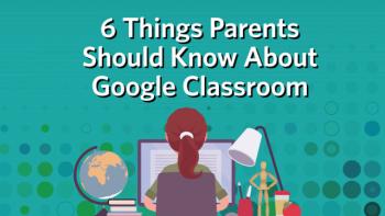 Girl sitting in front of computer screen