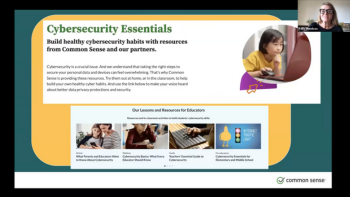 screenshot of virtual workshop